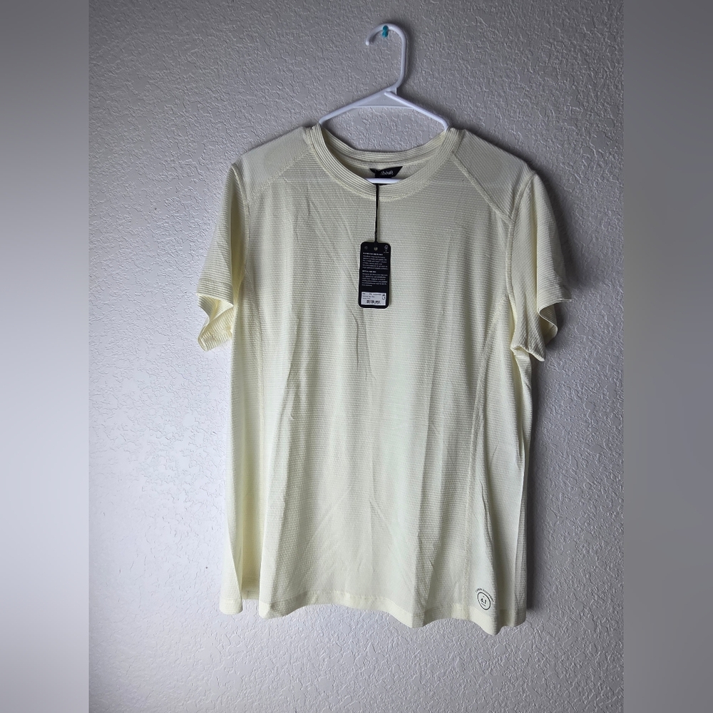 Allbirds Men's Natural Running Short Sleeve Shirt Size XXL